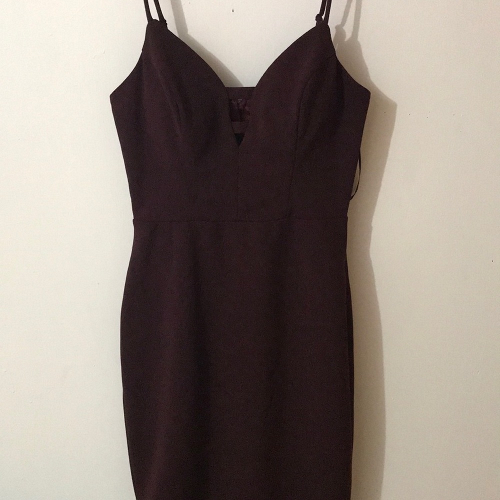 Maroon dress